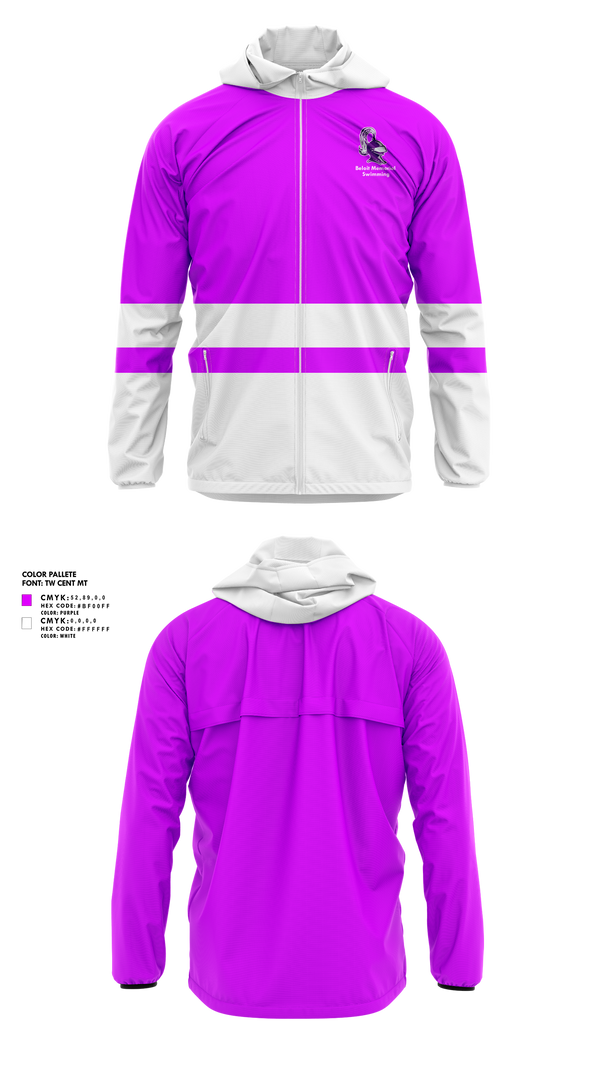 Windbreaker, Beloit Memorial High School Swimming, Swimming, Teamtime, Team time, sublimation, custom sports apparel, team uniforms, spirit wear, spiritwear, sports uniforms, custom shirts, team store, custom team store, fundraiser sports, apparel fundraiser