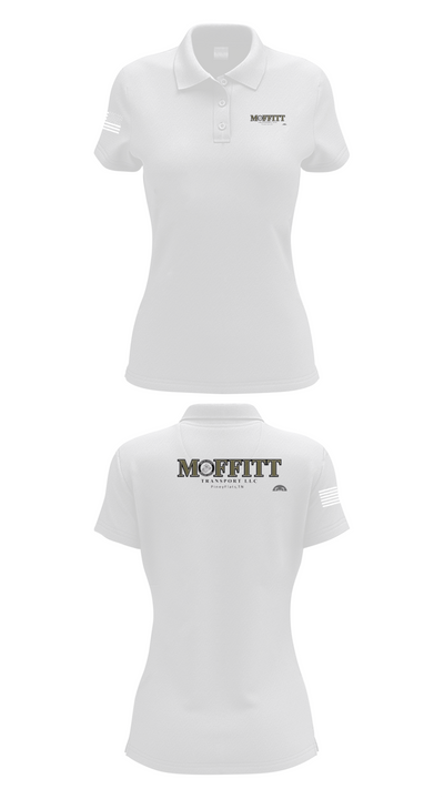 Moffitt transport 94007561 Women's Short Sleeve Performance Polo  - 17