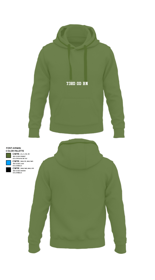 Hoodie, 73rd OD Bn, Army, Teamtime, Team time, sublimation, custom sports apparel, team uniforms, spirit wear, spiritwear, sports uniforms, custom shirts, team store, custom team store, fundraiser sports, apparel fundraiser