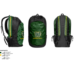 Gear Bag, Wilkes Central High School Basketball, Men's Basketball, Teamtime, Team time, sublimation, custom sports apparel, team uniforms, spirit wear, spiritwear, sports uniforms, custom shirts, team store, custom team store, fundraiser sports, apparel fundraiser