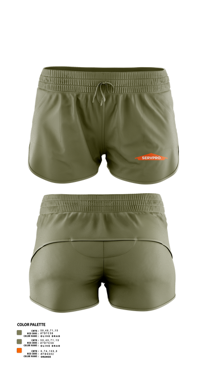 Servpro 16100248 Women's Shorts - 1