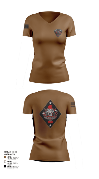 Womens Short Sleeve Vneck Shirt, 3rd AABN MTU, Marines, Teamtime, Team time, sublimation, custom sports apparel, team uniforms, spirit wear, spiritwear, sports uniforms, custom shirts, team store, custom team store, fundraiser sports, apparel fundraiser