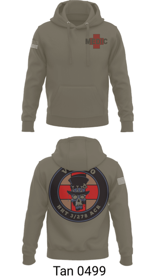 Hoodie, Voodoo Medics, National Guard, Teamtime, Team time, sublimation, custom sports apparel, team uniforms, spirit wear, spiritwear, sports uniforms, custom shirts, team store, custom team store, fundraiser sports, apparel fundraiser