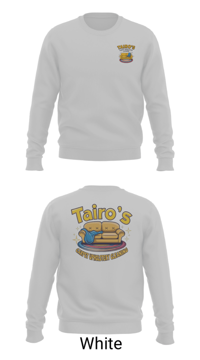 Tairo’s Carpet & Upholstery Cleaning 96326689 Crew Neck Sweatshirt - 2