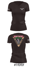 A Co.2-10 AHB 24005115 Women's Short Sleeve V-neck Shirt - 30