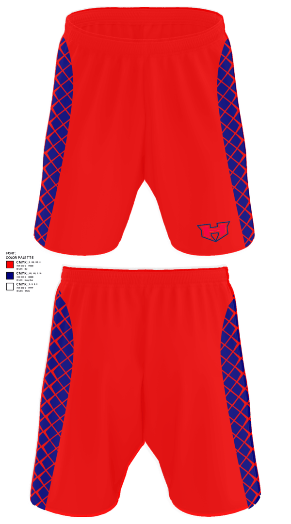 Athletic Shorts With Pockets, White House Heritage High School Track, Track & Field, Teamtime, Team time, sublimation, custom sports apparel, team uniforms, spirit wear, spiritwear, sports uniforms, custom shirts, team store, custom team store, fundraiser sports, apparel fundraiser