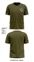 CREW 3 BUSTED BUZZARDS 64090708 Short Sleeve Performance Shirt - 2