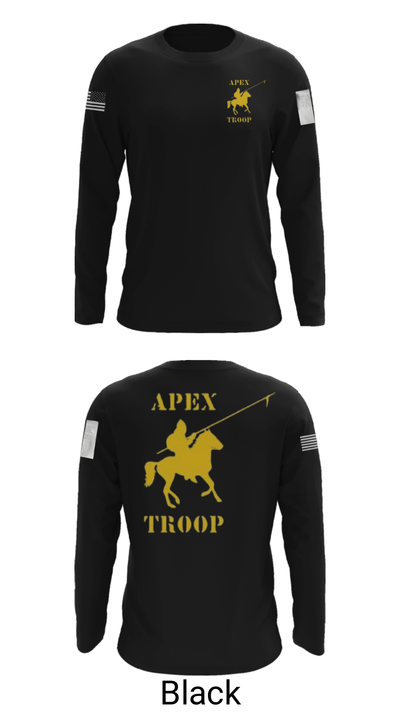Alpha Troop, 1-221 CAV 34469039 Long Sleeve Performance Shirt - 25