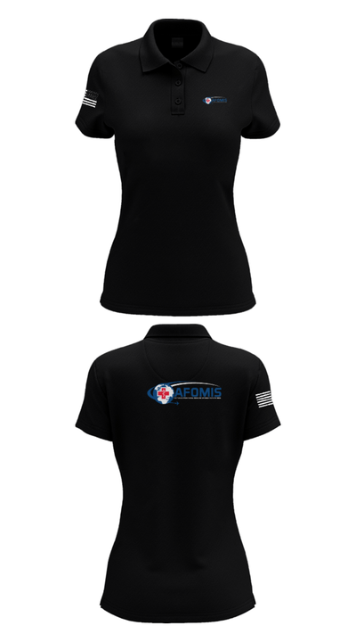AFOMIS 39561369 Women's Short Sleeve Performance Polo  - 35