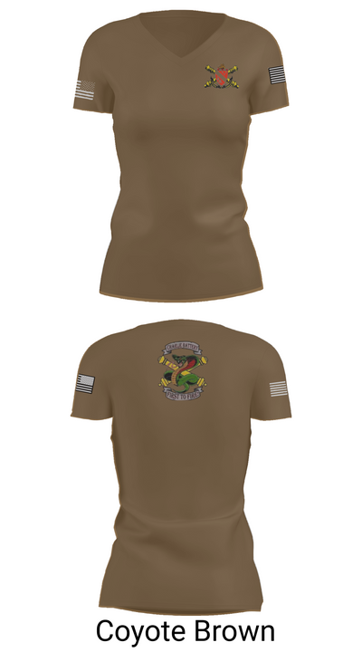 1-7FA Cobra Btry 25303520 Women's Short Sleeve V-neck Shirt - 8