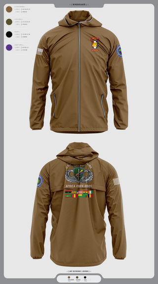 Windbreaker, 478th CA BN (A), Army, Teamtime, Team time, sublimation, custom sports apparel, team uniforms, spirit wear, spiritwear, sports uniforms, custom shirts, team store, custom team store, fundraiser sports, apparel fundraiser
