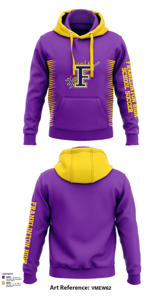 Hoodie, Franklinton High School Soccer, Men's Soccer, Teamtime, Team time, sublimation, custom sports apparel, team uniforms, spirit wear, spiritwear, sports uniforms, custom shirts, team store, custom team store, fundraiser sports, apparel fundraiser