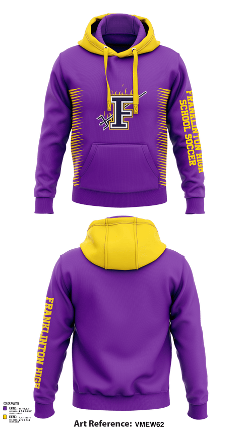 Hoodie, Franklinton High School Soccer, Men's Soccer, Teamtime, Team time, sublimation, custom sports apparel, team uniforms, spirit wear, spiritwear, sports uniforms, custom shirts, team store, custom team store, fundraiser sports, apparel fundraiser