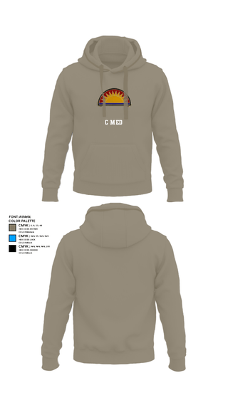 Hoodie, C Med, National Guard, Teamtime, Team time, sublimation, custom sports apparel, team uniforms, spirit wear, spiritwear, sports uniforms, custom shirts, team store, custom team store, fundraiser sports, apparel fundraiser