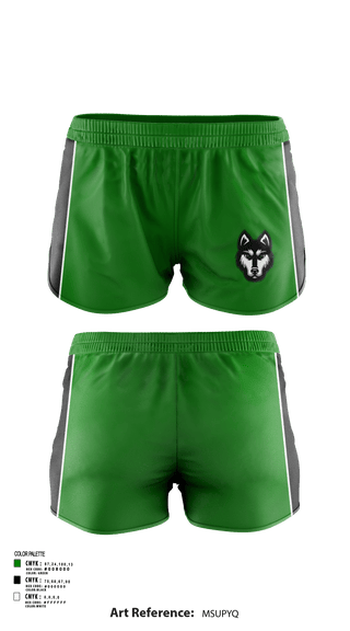 Womens Shorts, Hartford High School Cheer, Cheer, Teamtime, Team time, sublimation, custom sports apparel, team uniforms, spirit wear, spiritwear, sports uniforms, custom shirts, team store, custom team store, fundraiser sports, apparel fundraiser