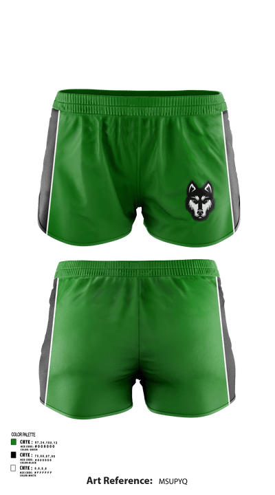 Hartford High School Cheer 40549424 Women's Shorts - 129