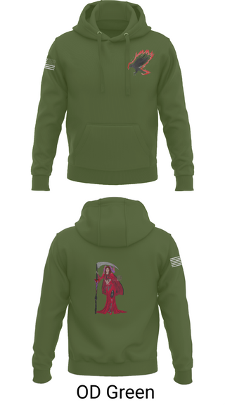 Hoodie, A Co. 152 BEB, Army, Teamtime, Team time, sublimation, custom sports apparel, team uniforms, spirit wear, spiritwear, sports uniforms, custom shirts, team store, custom team store, fundraiser sports, apparel fundraiser