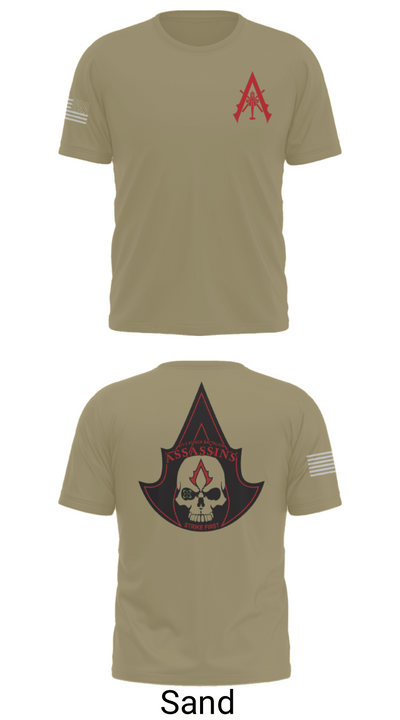 A Co. 1-3 AB 9856173 Old School Cotton Feel Shirt - 90