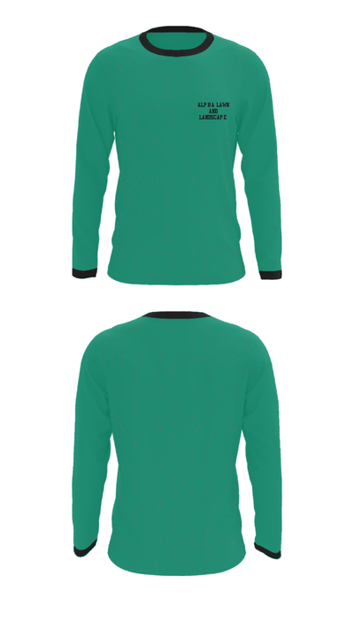 Alpha lawn and landscape 21925949 Long Sleeve Performance Shirt - 41