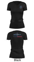 Texas Titans Youth Football 17189264 Women's Short Sleeve V-neck Shirt - 20
