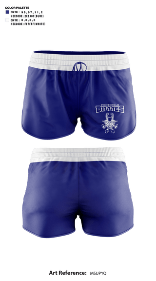 Womens Shorts, Monticello High School Cheer, Cheer, Teamtime, Team time, sublimation, custom sports apparel, team uniforms, spirit wear, spiritwear, sports uniforms, custom shirts, team store, custom team store, fundraiser sports, apparel fundraiser