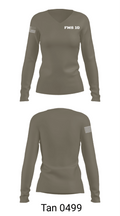 FMS 10 17327238 Women's Long Sleeve V-neck Shirt - 73