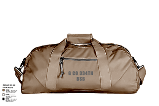 Duffle Bag, G Co 334th BSB, National Guard, Teamtime, Team time, sublimation, custom sports apparel, team uniforms, spirit wear, spiritwear, sports uniforms, custom shirts, team store, custom team store, fundraiser sports, apparel fundraiser