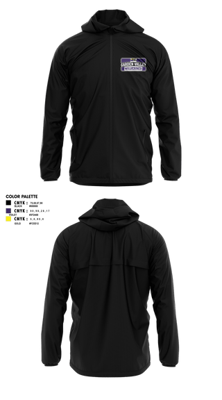 Windbreaker, Garden Valley Wolverines, Spirit Store, Teamtime, Team time, sublimation, custom sports apparel, team uniforms, spirit wear, spiritwear, sports uniforms, custom shirts, team store, custom team store, fundraiser sports, apparel fundraiser