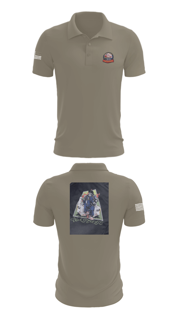 Short Sleeve Performance Polo, AIMD IWAKUNI, Navy, Teamtime, Team time, sublimation, custom sports apparel, team uniforms, spirit wear, spiritwear, sports uniforms, custom shirts, team store, custom team store, fundraiser sports, apparel fundraiser