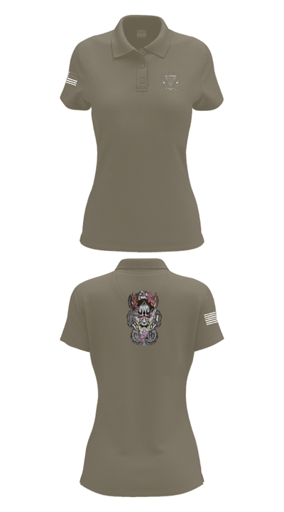 12th Dental Co 7491027 Women's Short Sleeve Performance Polo  - 71
