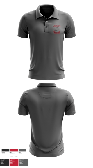 Short Sleeve Performance Polo, Andrews Wildcats, Wrestling, Teamtime, Team time, sublimation, custom sports apparel, team uniforms, spirit wear, spiritwear, sports uniforms, custom shirts, team store, custom team store, fundraiser sports, apparel fundraiser