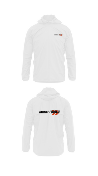 Windbreaker, Arise N Build, , Teamtime, Team time, sublimation, custom sports apparel, team uniforms, spirit wear, spiritwear, sports uniforms, custom shirts, team store, custom team store, fundraiser sports, apparel fundraiser