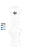 Starlite Vaulters 9776462 Women's Short Sleeve V-neck Shirt - 18