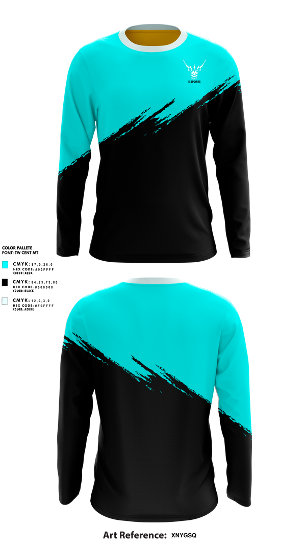Long Sleeve Performance Shirt, URLANIURLANI, E-Sports, Teamtime, Team time, sublimation, custom sports apparel, team uniforms, spirit wear, spiritwear, sports uniforms, custom shirts, team store, custom team store, fundraiser sports, apparel fundraiser