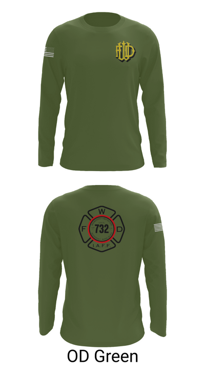 Woonsocket 46977147 Long Sleeve Performance Shirt 46