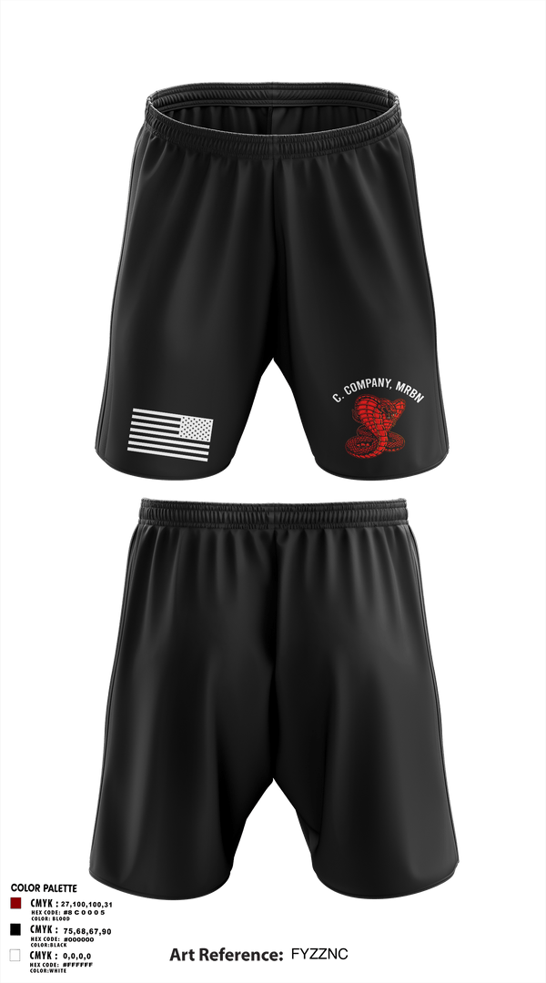 Athletic Shorts With Pockets, C. Company, MRBn, Army, Teamtime, Team time, sublimation, custom sports apparel, team uniforms, spirit wear, spiritwear, sports uniforms, custom shirts, team store, custom team store, fundraiser sports, apparel fundraiser