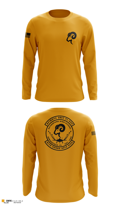 AFJROTC FL-034 58345712 Long Sleeve Performance Shirt 1