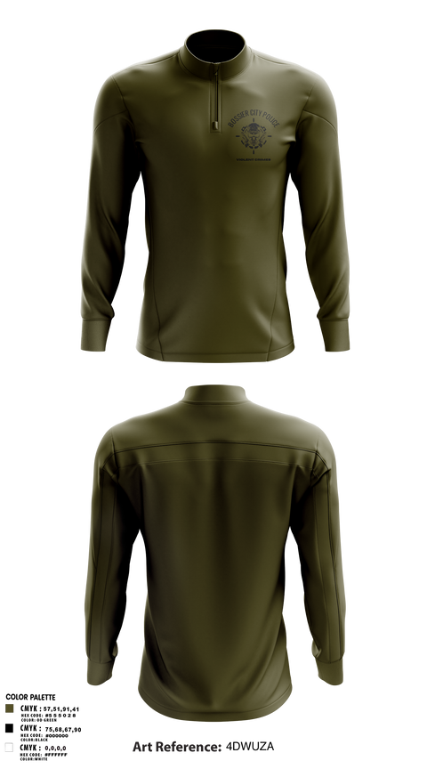Quarter Zip Jacket, Bossier Police Violent Crimes, Police, Teamtime, Team time, sublimation, custom sports apparel, team uniforms, spirit wear, spiritwear, sports uniforms, custom shirts, team store, custom team store, fundraiser sports, apparel fundraiser