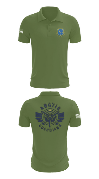 Short Sleeve Performance Polo, 176th Medical Group, , Teamtime, Team time, sublimation, custom sports apparel, team uniforms, spirit wear, spiritwear, sports uniforms, custom shirts, team store, custom team store, fundraiser sports, apparel fundraiser