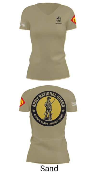 Recruiting & Retention Battalion 95903895 Women's Short Sleeve V-neck Shirt - 84