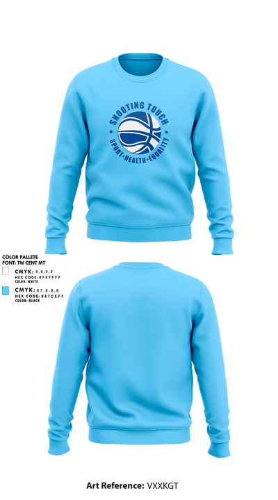 Shooting Touch Boston Basketball 6416365 Crew Neck Sweatshirt - 1 (1)