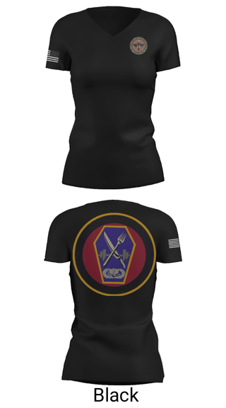 Womens Short Sleeve Vneck Shirt, 345 TRS, Air Force, Teamtime, Team time, sublimation, custom sports apparel, team uniforms, spirit wear, spiritwear, sports uniforms, custom shirts, team store, custom team store, fundraiser sports, apparel fundraiser