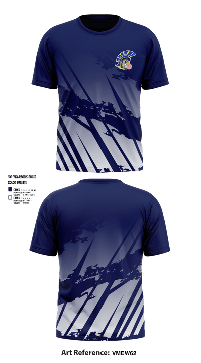 Lakeview Spartans 38287795 Short Sleeve Performance Shirt - 1