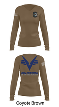 Sunlake High School Cadet Squadron 6161246 Women's Long Sleeve V-neck Shirt - 17