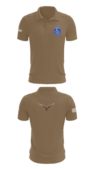 Short Sleeve Performance Polo, 1-5 25th, Army, Teamtime, Team time, sublimation, custom sports apparel, team uniforms, spirit wear, spiritwear, sports uniforms, custom shirts, team store, custom team store, fundraiser sports, apparel fundraiser