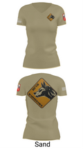 317th support maintenance company 3788646 Women's Short Sleeve V-neck Shirt - 88