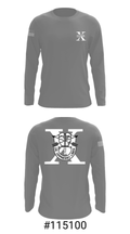 10th Special Forces HPW 55640979 Long Sleeve Performance Shirt - 18