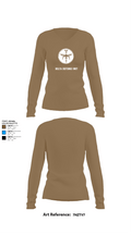 Delta Defense Unit 32292143 Women's Long Sleeve V-neck Shirt - 2