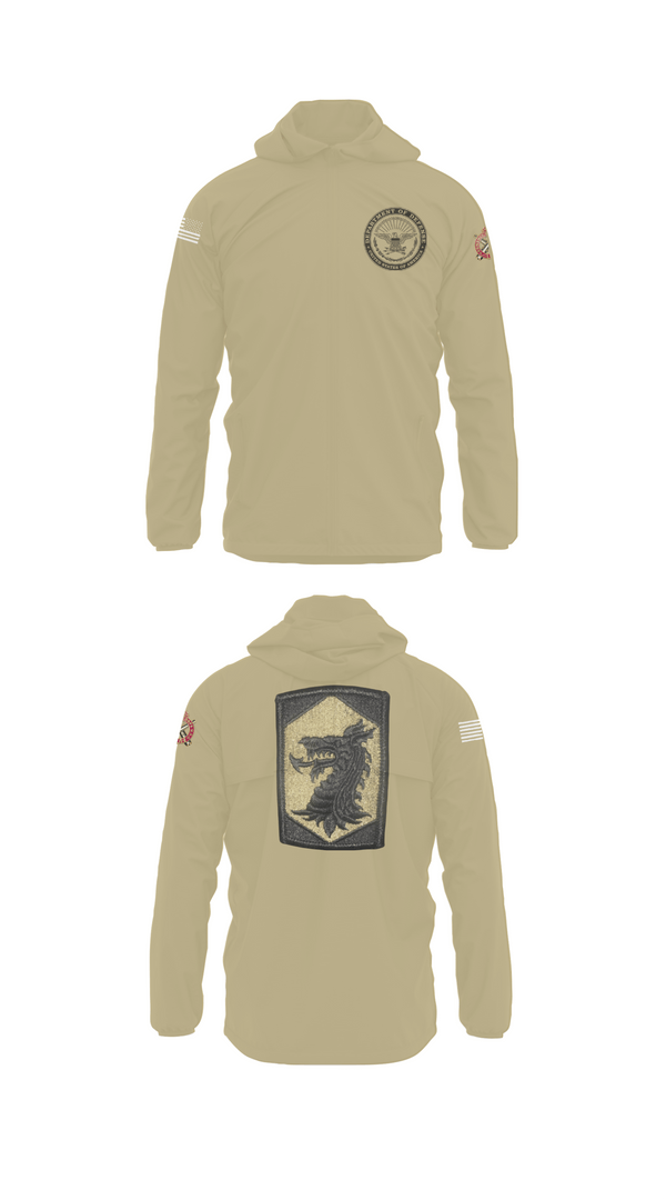 Windbreaker, 445 Chemical Company, National Guard, Teamtime, Team time, sublimation, custom sports apparel, team uniforms, spirit wear, spiritwear, sports uniforms, custom shirts, team store, custom team store, fundraiser sports, apparel fundraiser