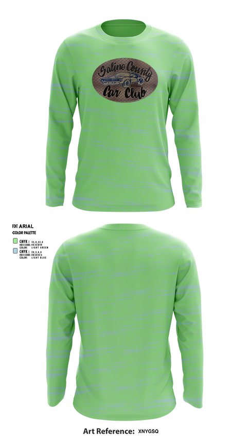 Long Sleeve Performance Shirt, Saline county Car Club, , Teamtime, Team time, sublimation, custom sports apparel, team uniforms, spirit wear, spiritwear, sports uniforms, custom shirts, team store, custom team store, fundraiser sports, apparel fundraiser